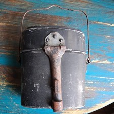 schwarzes Kochgeschirr Feldgeschirr Wehrmacht   Original