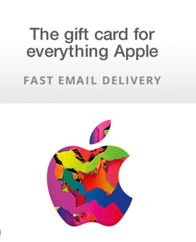 225 apple gift card - e-gift, no