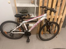 Fahrrad Mountainbike Serious Alloy lite 6061 - Weiß  mit Rosa Schriftzug