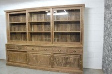 Großer Buffetschrank Küchenschrank Schrank Vitrine Massiv Teakholz Landhausstil