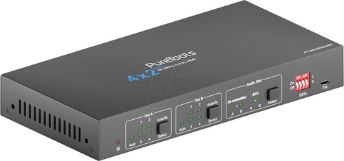 Puretools hdmi matrix 4x2 - puretools,