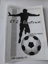 Programm Pokalfinale Chemnitzer FC (A) - VfB Leipzig (A) Lok 95/96