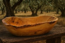Schale aus Olivenholz groß 36