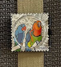 Stamps Uhr: Popinjay (Papagei)