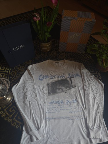 Christian dior longsleeve weis - christian,