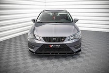 Cup Spoilerlippe Front Ansatz V.1 passend für Seat Leon FR / Cupra Mk3 schwarz H