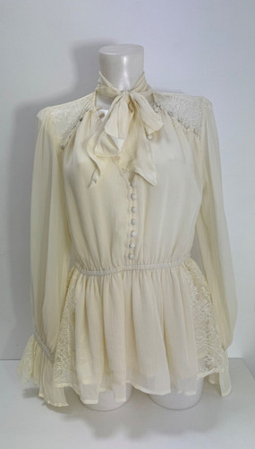 Neue cremefarbene damenbluse - neue,