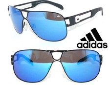 Adidas SONNENBRILLE SCHWARZ BLAU SPIEGEL CONDUCTOR aH36 ULTRA a126 BOOST aH37