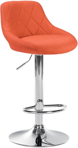 Barhocker lazio stoff chrom - barhocker,