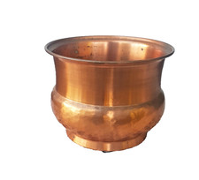 großer, älterer Kupfertopf, Kupferkessel