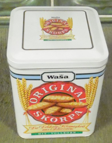 Alte dose blechdose wasa - alte, ,