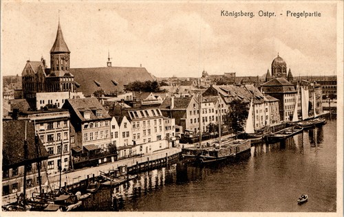 Gruss aus königsberg - ak,