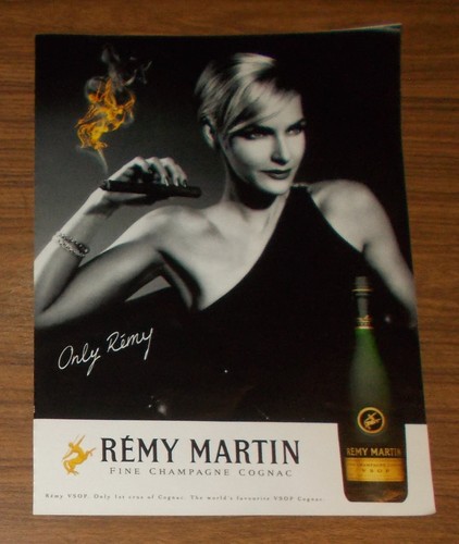 Seltene werbung remy - remy, martin