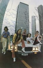 SCORPIONS - Karte aus den 70er Jahren - original signiert