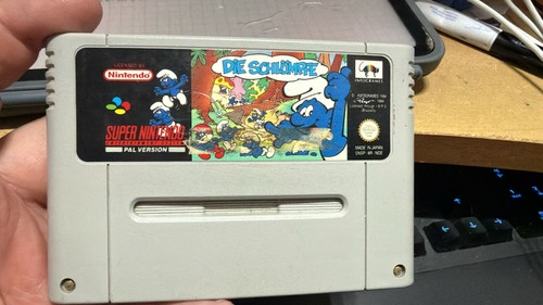 Snes die schlümpfe - snes,