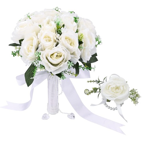 Brautstrauß handgelenk blume - brautstrauß,