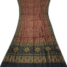 Vintage Maroon Saree 100%