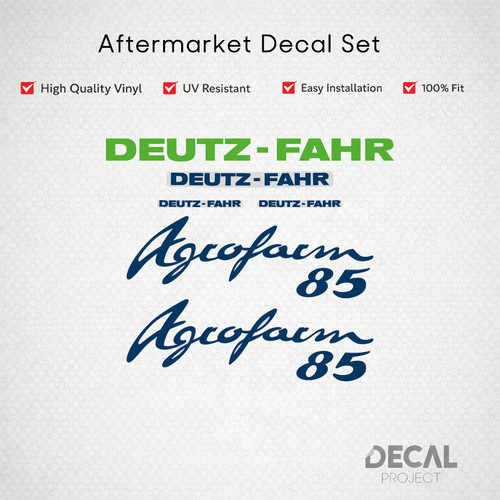 Deutz fahr agrofarm decal - agrofarm,