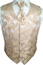 Hochzeitsweste mit Plastron