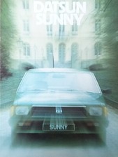Datsun Sunny 06/80 Prospekt
