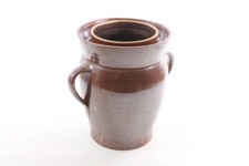 alter Steinguttopf Tontopf