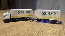 Herpa 1:87 Mercedes-Benz Hängerzug Schenker Eurocargo