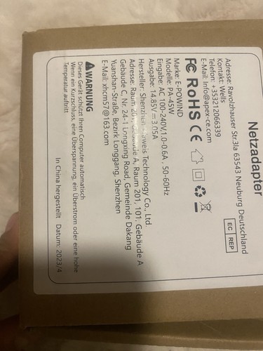 Ladegerät apple 85v - ladegerät, 3.05a