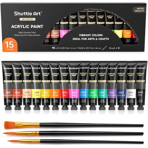 Acrylfarben set farben - 15,
