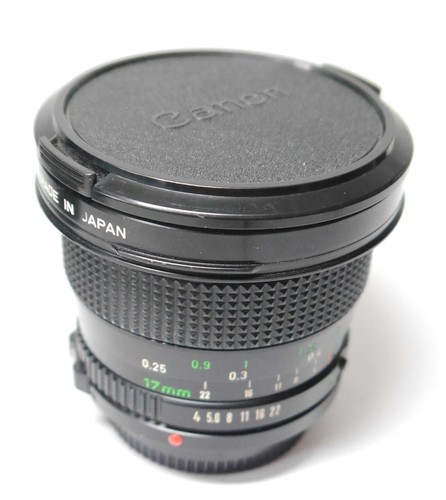 Canon 17mm objektiv - fd,