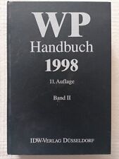 WP Handbuch 1998, Band 2., die