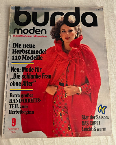 Burda moden ausgabe 1976 - burda,