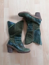 Stiefel El Naturalista Leder grün 40
