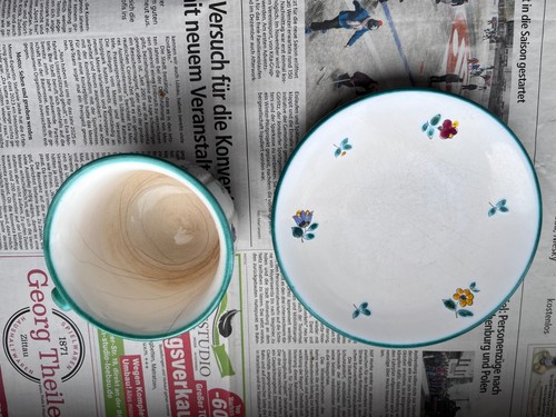 Gmundner keramik kaffeetasse - keramik:,