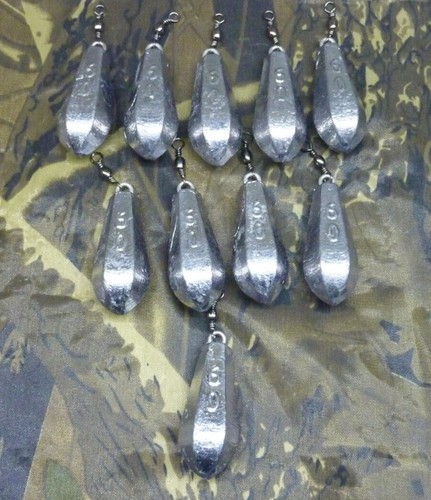 10x sechskantblei 60g - je,