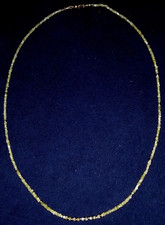 Diamatkette gelb 42cm