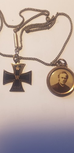 Eiserne kreuz 1914 mit - 1914, kette