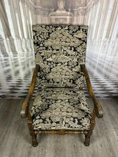 ANTIKER BAROCK SESSEL EICHE