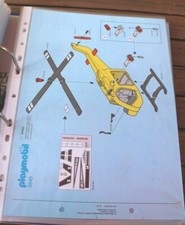Playmobil® Bauanleitung/Instruction 3845 Hubschrauber (Nr.179)