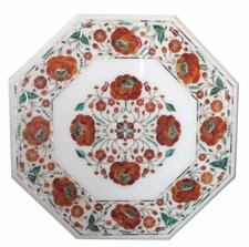 18" Marmor Tischplatte