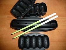 Tupperware Sushi Maker Set Asia Snack Form Reisrolle schwarz Stäbchen Rezeptheft