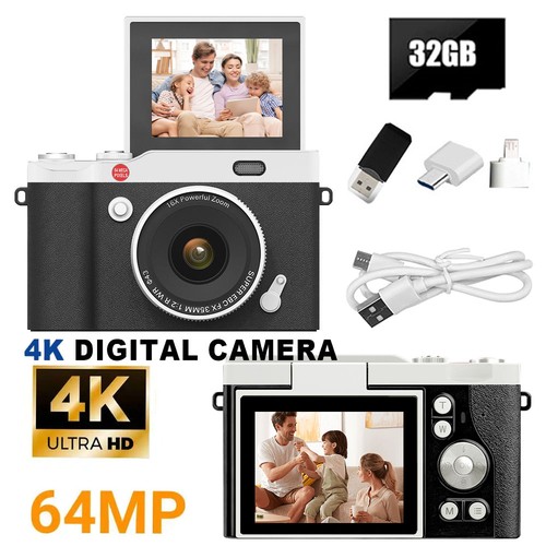 64mp digitalkamera 1080p - 64mp,