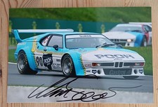 Autogrammfoto,BMW M1 ProCar Serie 1980,sig.Marc Surer,ansehen