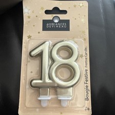 Festliche Kerze. 18 Jahre