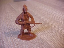 Winnetou,  Karl May-Figur, dunkelbraun, Heinerle, Manurba, Domplast - 6 cm