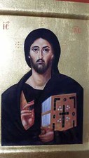 Ikone Jesus Christus von Sinai icon Christ icone икона icono  Ikona Pantokrator