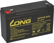 Akku für Panasonic LC-R0612P 6V 12Ah AGM Batterie