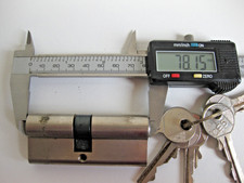 Schließzylinder - Länge 78 mm mit 5 Schlüsseln  gebraucht
