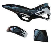 Verkleidungs set schwarz - set, weiss