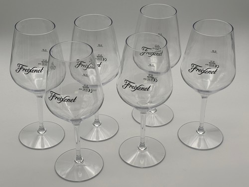 Freixenet acryl weinglas - 6x,