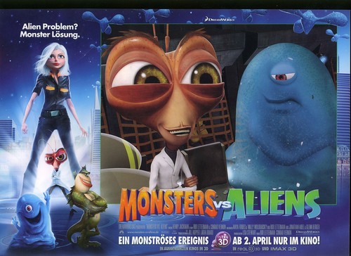 Monsters aliens - monsters, vs